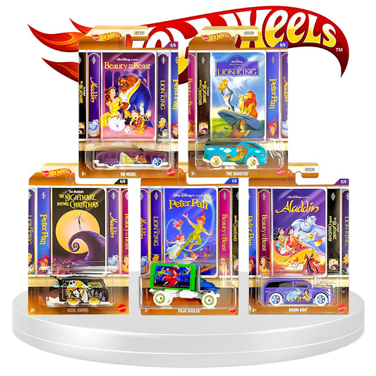Hot Wheels - Disney Classics Series - Complete Set of Five 5/5 - EmporiumWDDCT