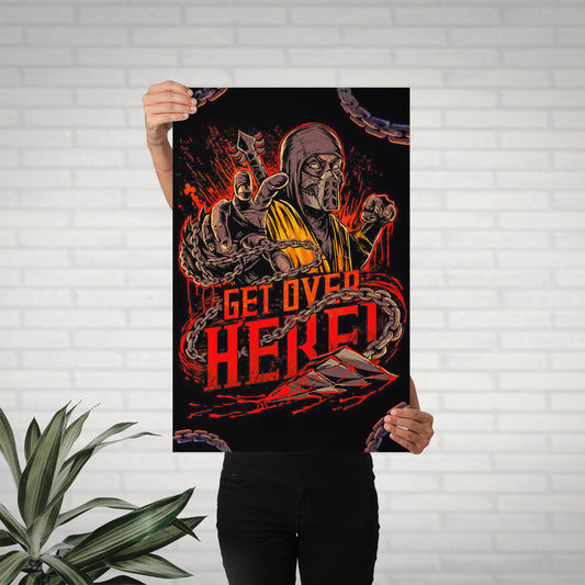 Get Over Here Digital Poster by EWDDCT