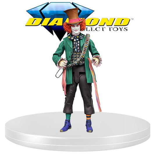 Diamond Select Toys - Alice Through The Looking Glass - Mad Hatter Action Figure - EmporiumWDDCT