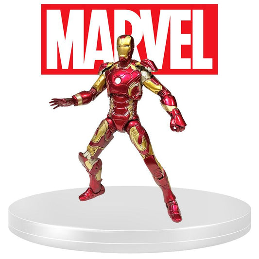 Iron Man (7 Inch Highly Articulated) Action Figure With Accessories. - EmporiumWDDCT