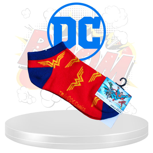 BioWorld - DC Comics - Wonder Woman Logo - Ankle Socks (Unisex) - EmporiumWDDCT